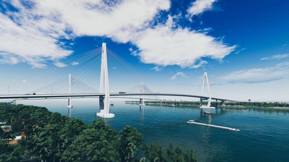 cầu Mỹ Thuận 2 và đường dẫn 