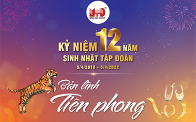 kỉ niệm 12 năm thành lập tập đoàn minh đức