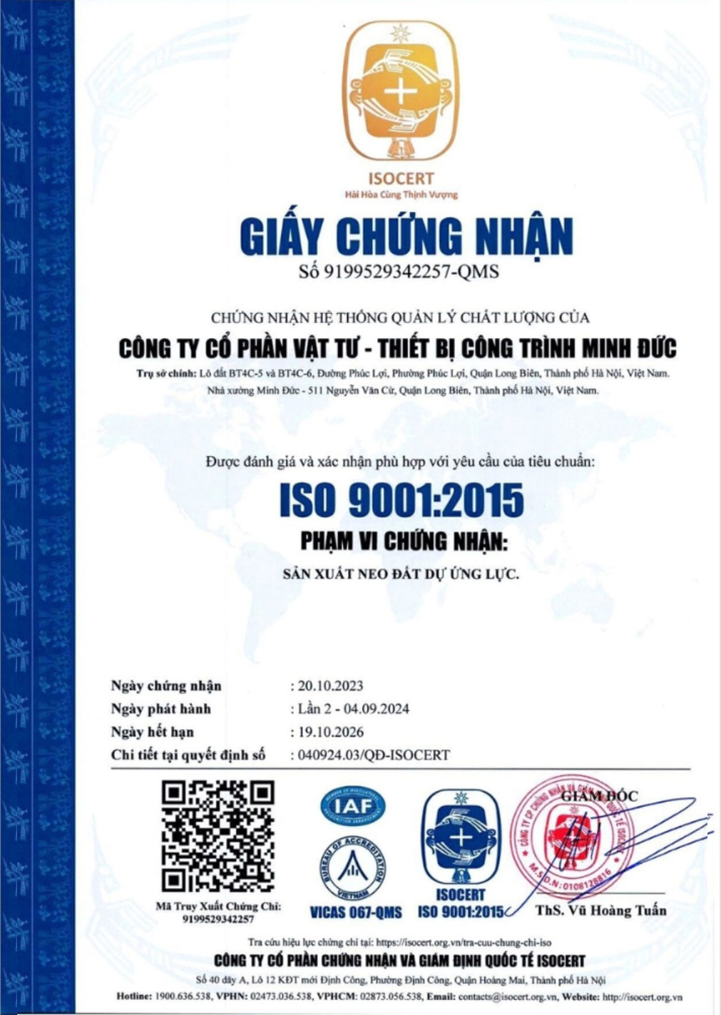 Chứng chỉ 2