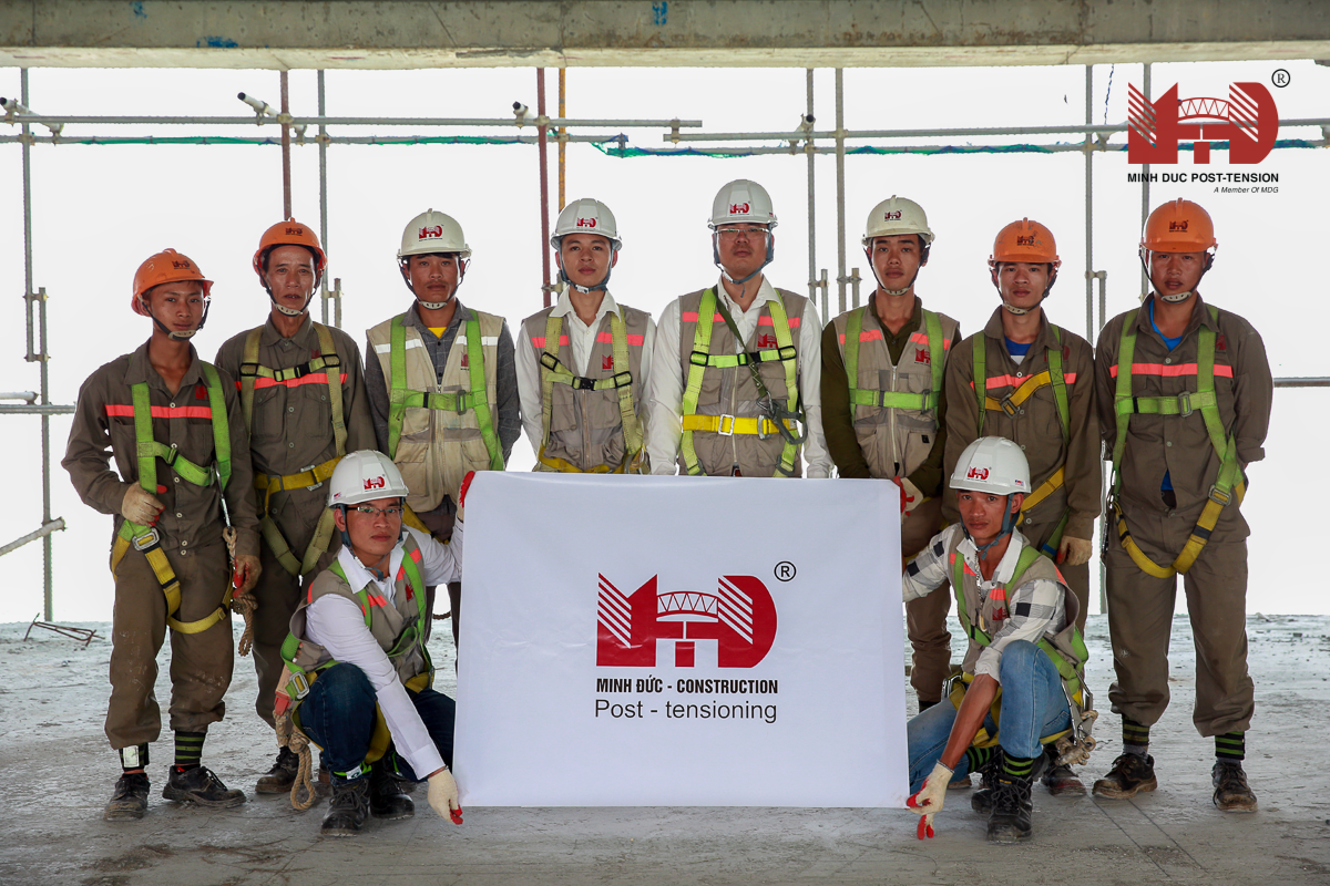 Tiết kiệm thời gian thi công sàn dự ứng lực 