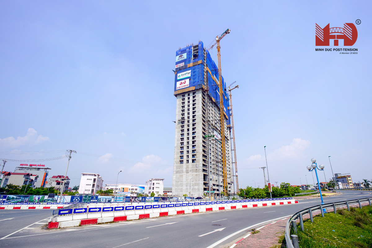 Dự án Dự ứng lực tập đoàn xây dựng Minh Đức