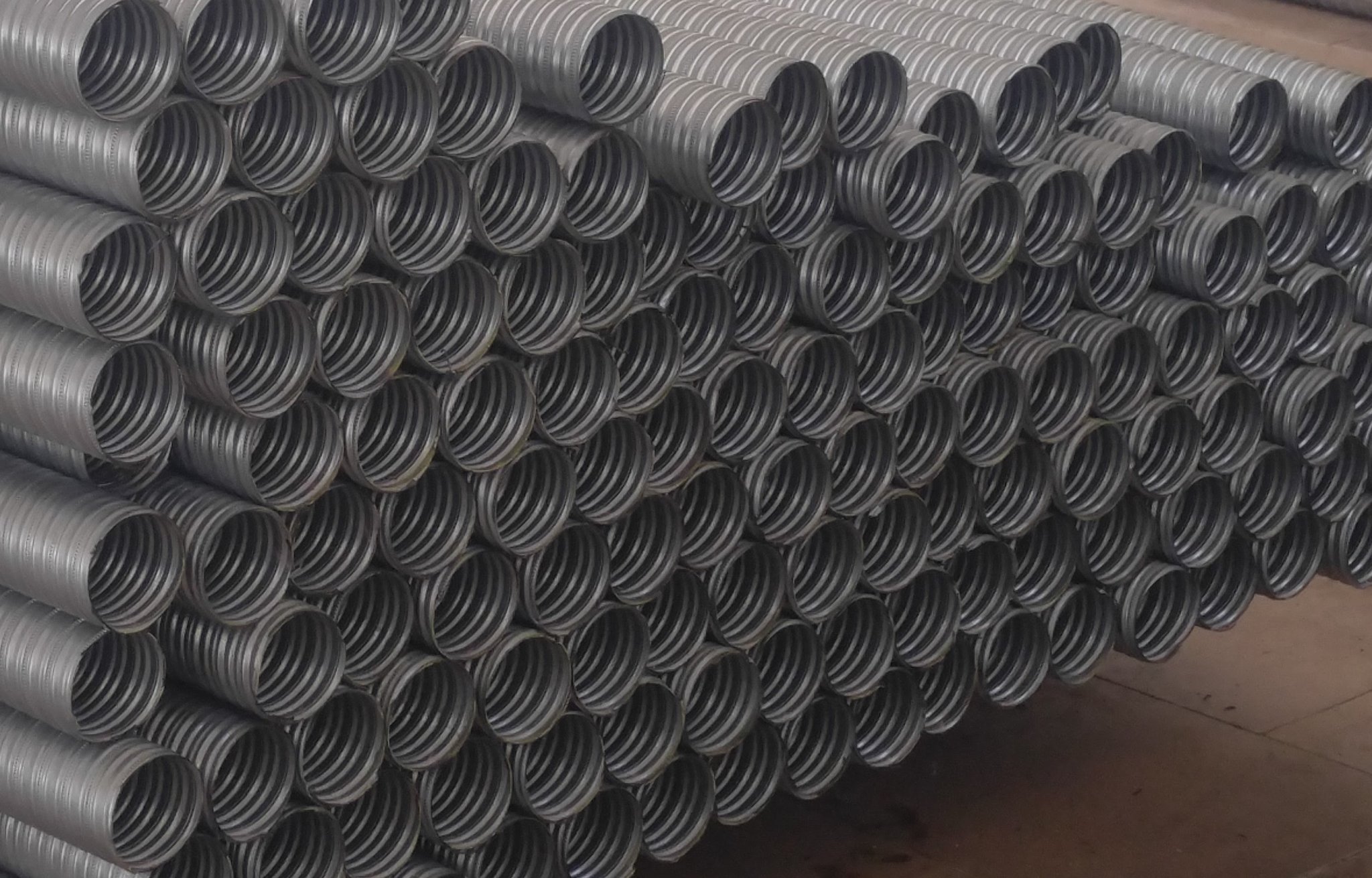 ống gen tròn trong đường cáp dự ứng lực