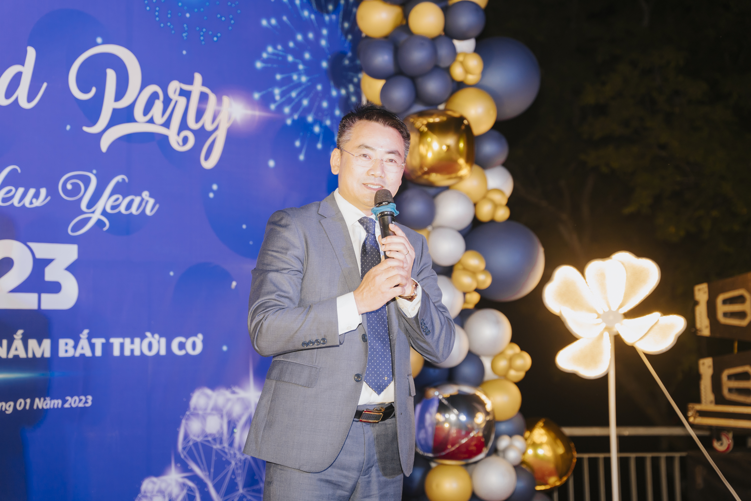 Chủ tịch HĐQT phát biểu tại đêm tiệc