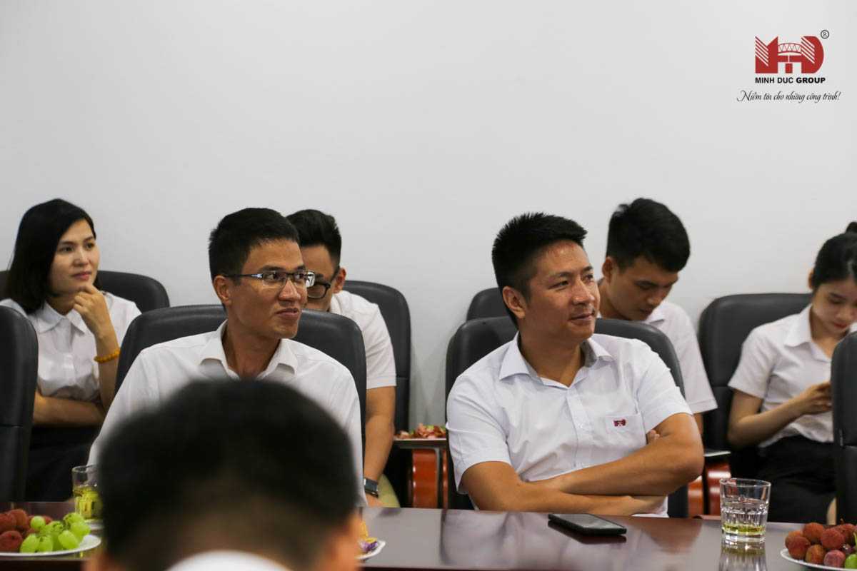 Tập đoàn xây dựng Minh Đức lễ bổ nhiệm nhân sự cấp quản lý 