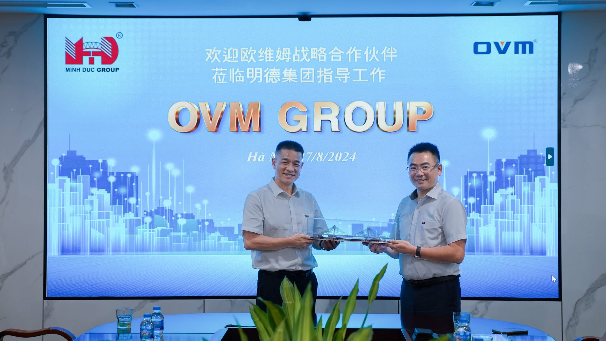 Minh Đức Group được OVM vinh danh Đối tác toàn cầu xuất sắc nhân dịp kỷ niệm 60 năm thành lập OVM