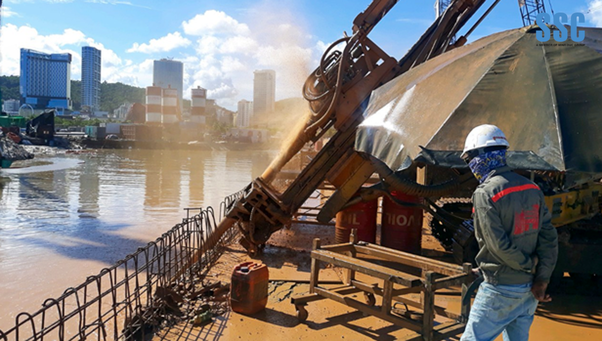 Khoan tạo lỗ neo vĩnh cửu