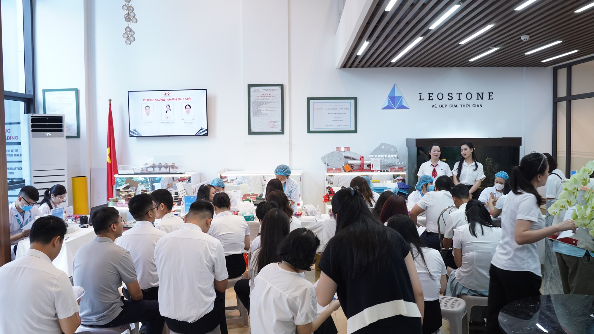 Minh Đức Group chú trọng chăm sóc sức khỏe và nâng cao chất lượng phúc lợi cho người lao động